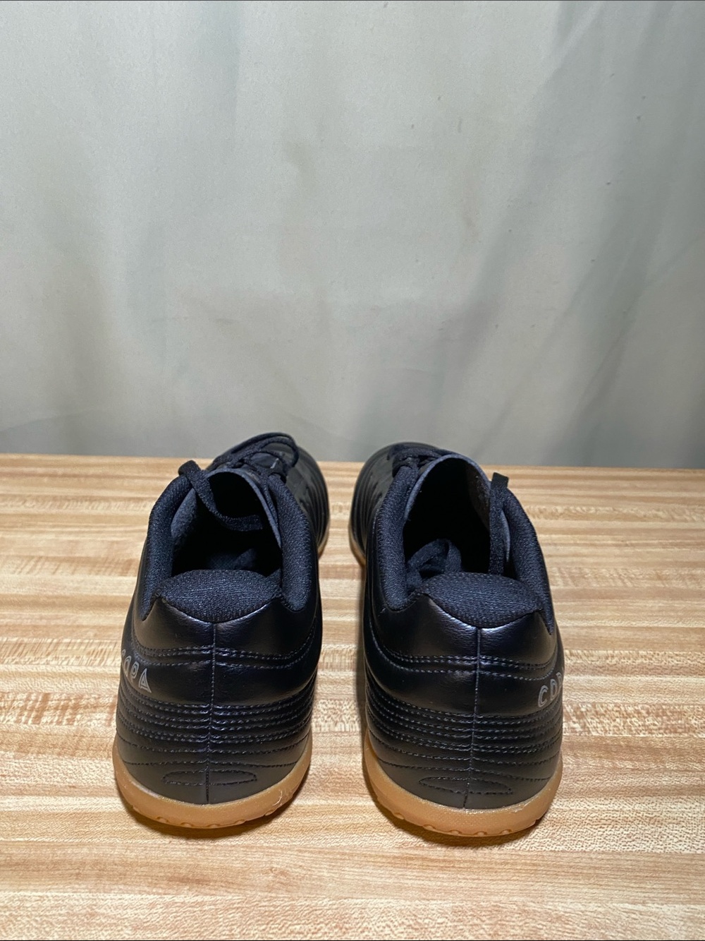 adidas Copa 19.4 Indoor Football Soccer Shoes Black Gum Sole Mens 10.5 - Picture 3 of 6